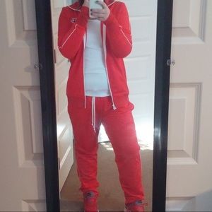 Women’s Nike Red Full Track Suit